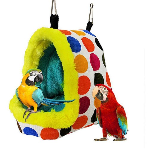 Plush bird cave cage - plush,